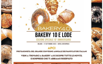 Il 17 Settembre con Associazione Professionale Cuochi Italiani alla Decima edizione del 𝐁𝐚𝐤𝐞𝐫𝐲 𝟒.𝟎