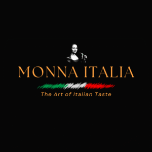 Logo ufficiale di Monna Italia, progetto dedicato alla cultura gastronomica italiana.