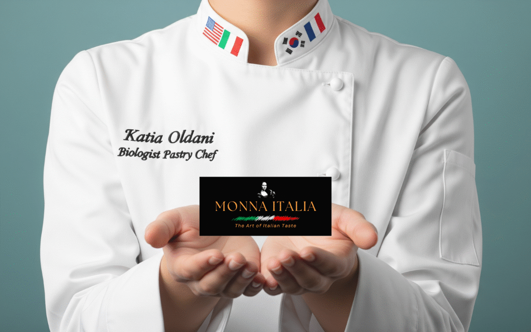 The official logo for Monna Italia, a project by Katia Oldani dedicated to promoting Italian food culture.